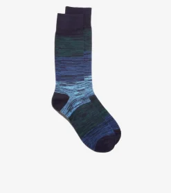 1 Pack Men's Marled Colorblock Dress Crew Socks*Cole Haan Online