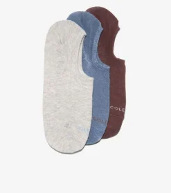 3 Pack Solid Sneaker Liner Socks*Cole Haan Flash Sale