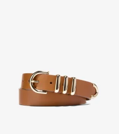 Beveled Edge Modern 3PC Belt Set*Cole Haan Clearance