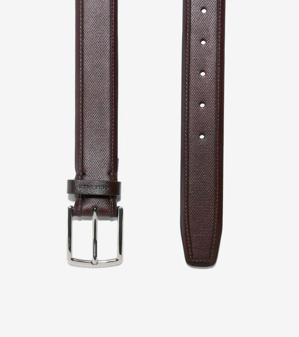 Inlay Perforated Belt 35MM*Cole Haan Best Sale