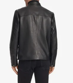 Men's Classic Zip-Front Moto Jacket*Cole Haan Store
