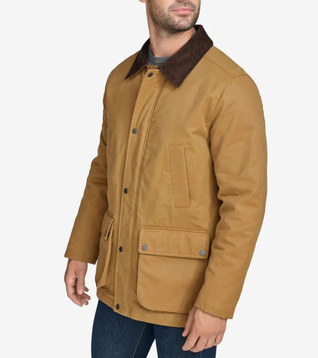 Men's Coated Rain Jacket*Cole Haan Cheap