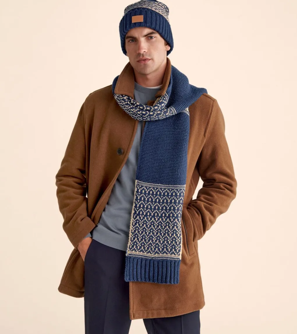 Men's Fair Isle Scarf*Cole Haan Cheap