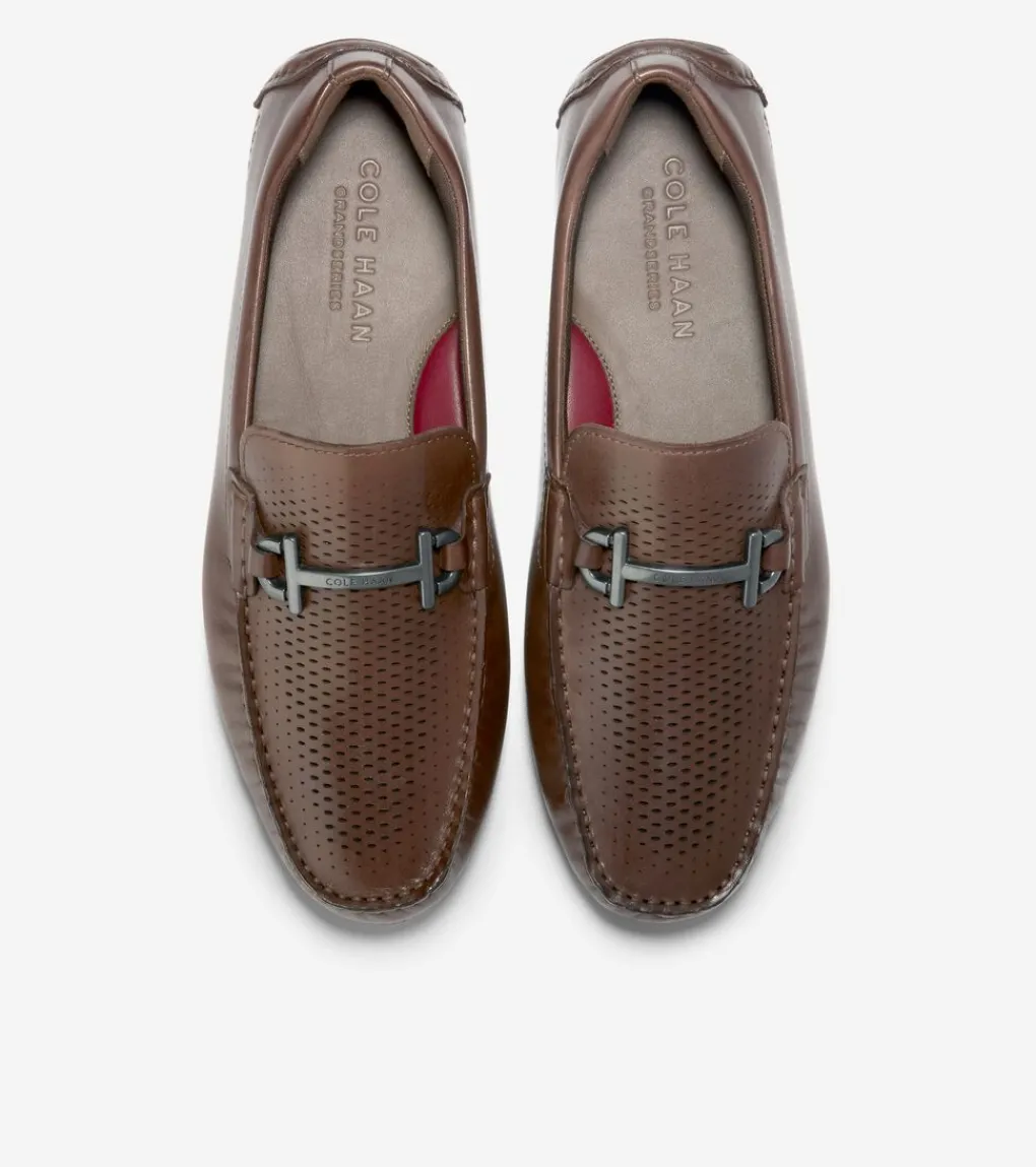 Men's Grand Laser Bit Driving Loafers*Cole Haan Cheap