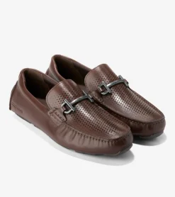 Men's Grand Laser Bit Driving Loafers*Cole Haan Cheap