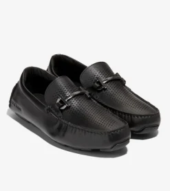 Men's Grand Laser Bit Driving Loafers*Cole Haan Hot