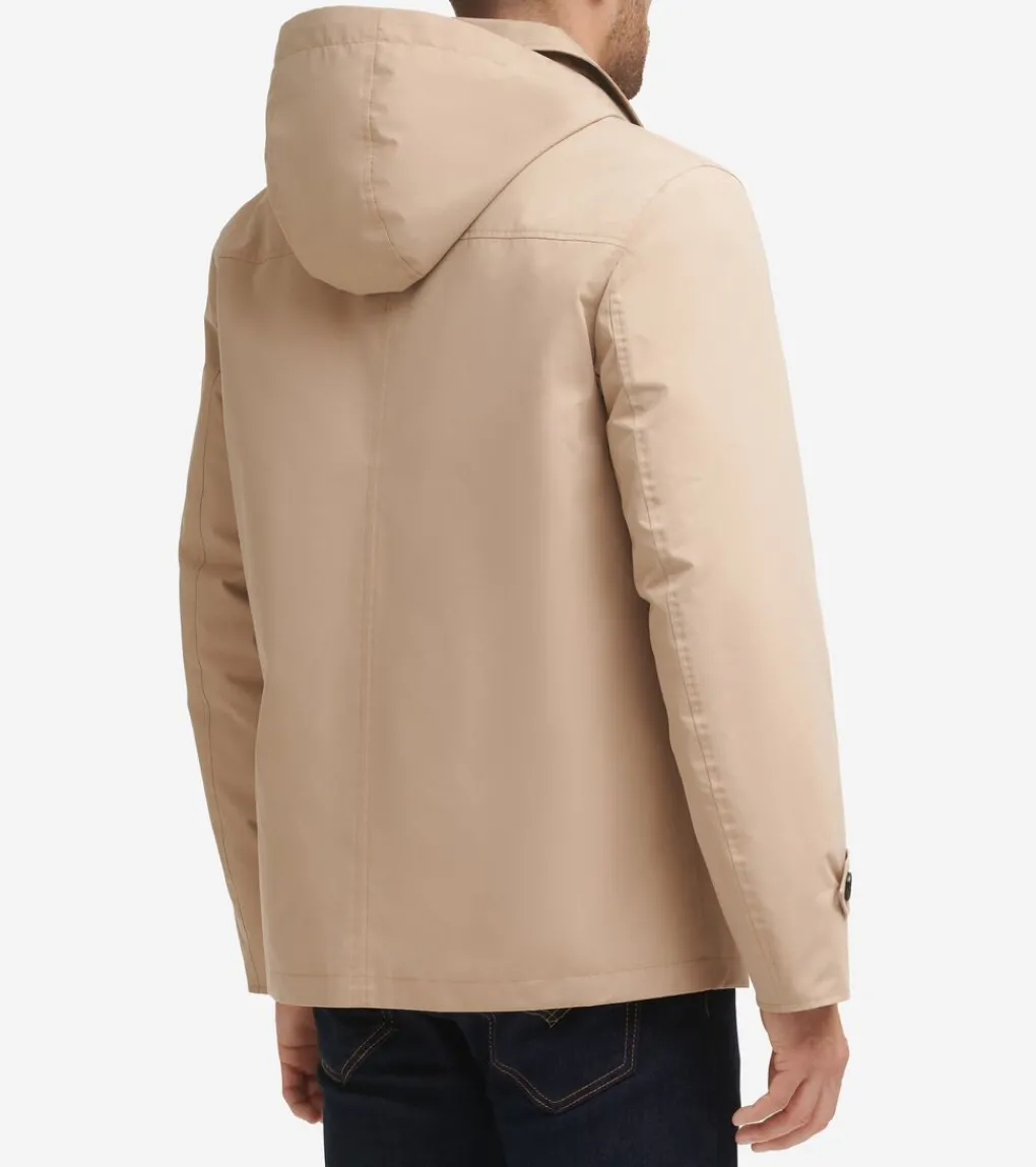 Men's Hooded Rain Jacket*Cole Haan Sale