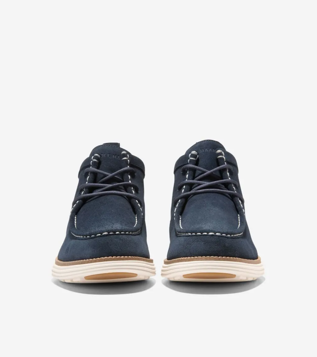 Men's ØriginalGrand Moc Toe Chukka Boots*Cole Haan Cheap