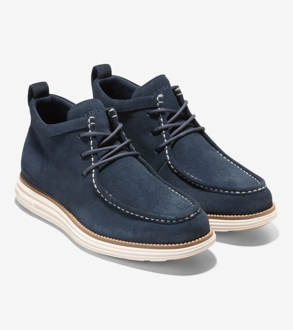 Men's ØriginalGrand Moc Toe Chukka Boots*Cole Haan Cheap