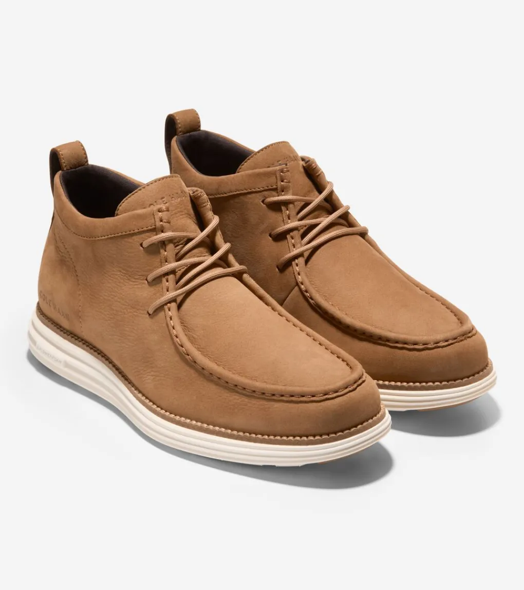 Men's ØriginalGrand Moc Toe Chukka Boots*Cole Haan Discount