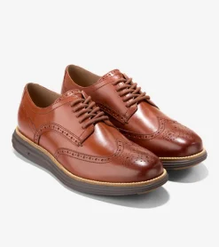 Men's &Oslash;riginalGrand Remastered Wingtip Oxfords*Cole Haan Best Sale