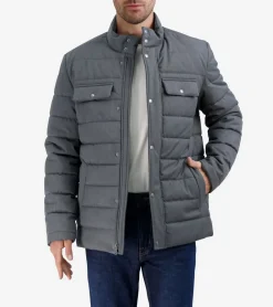 Men's Quilted Rain Jacket*Cole Haan Flash Sale