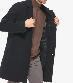 Men's Single-Breasted Top Coat*Cole Haan Online