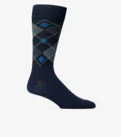 Men's Striped Diamond Dress Crew Socks*Cole Haan Flash Sale
