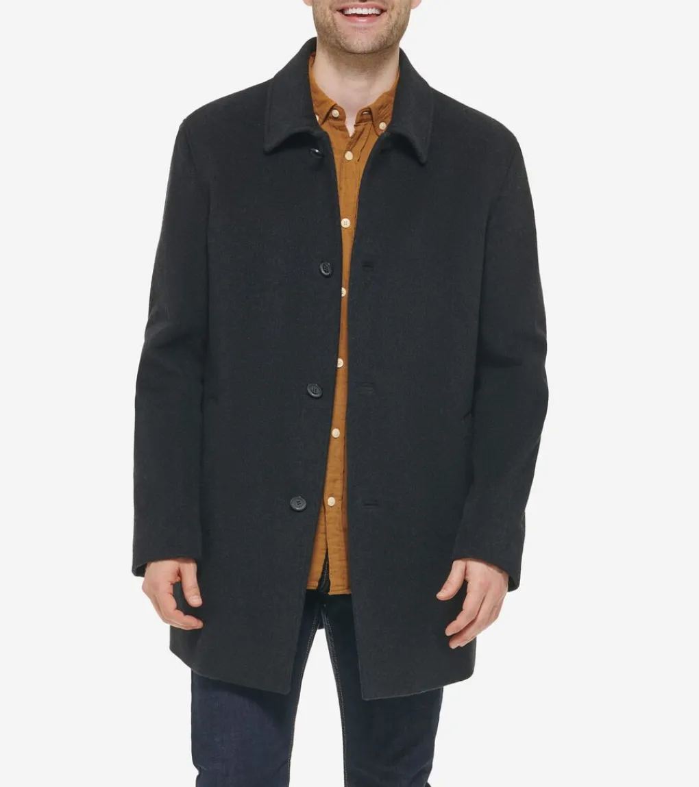 Men's Wool Cashmere Top Coat*Cole Haan Discount