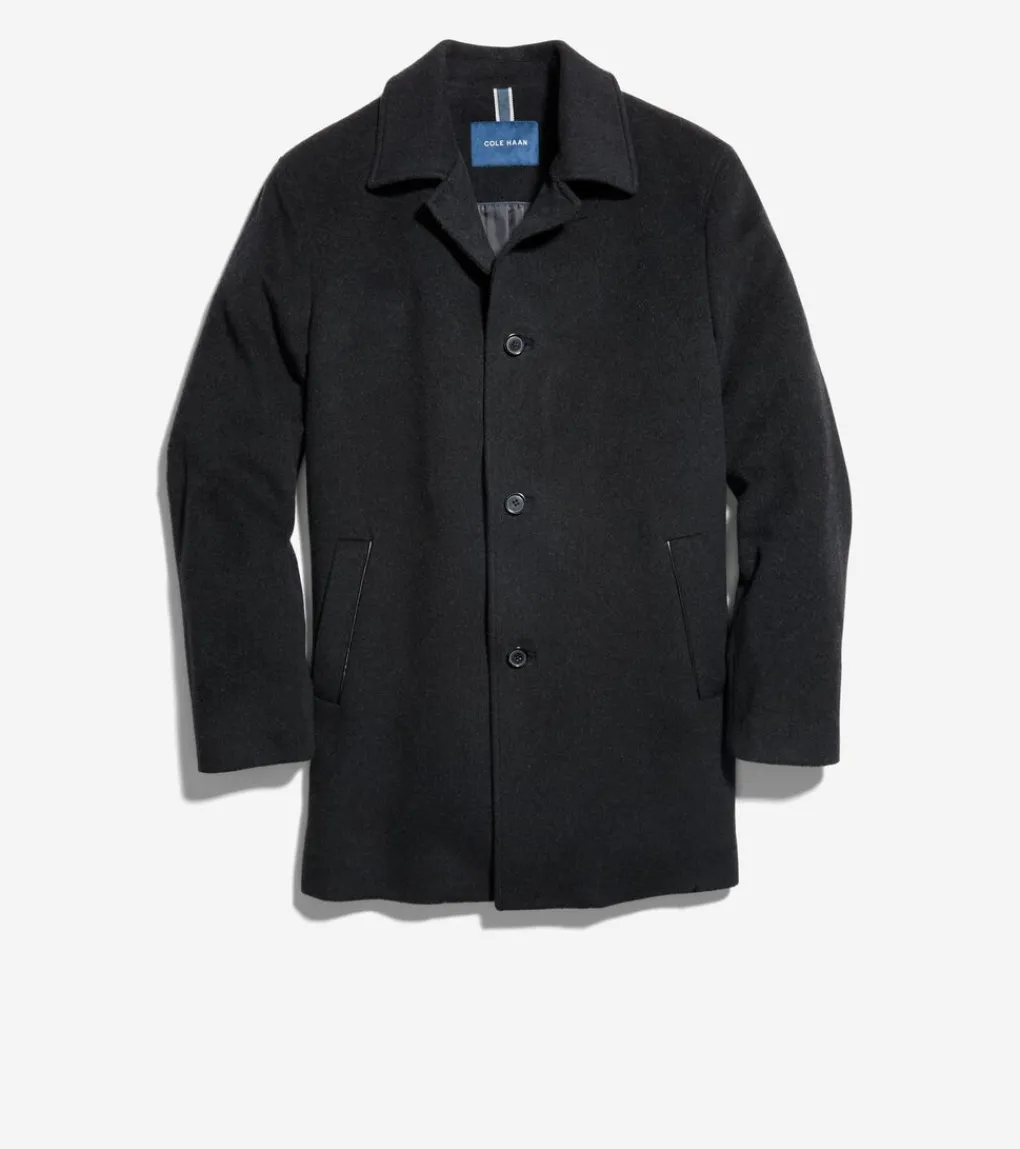 Men's Wool Cashmere Top Coat*Cole Haan Discount