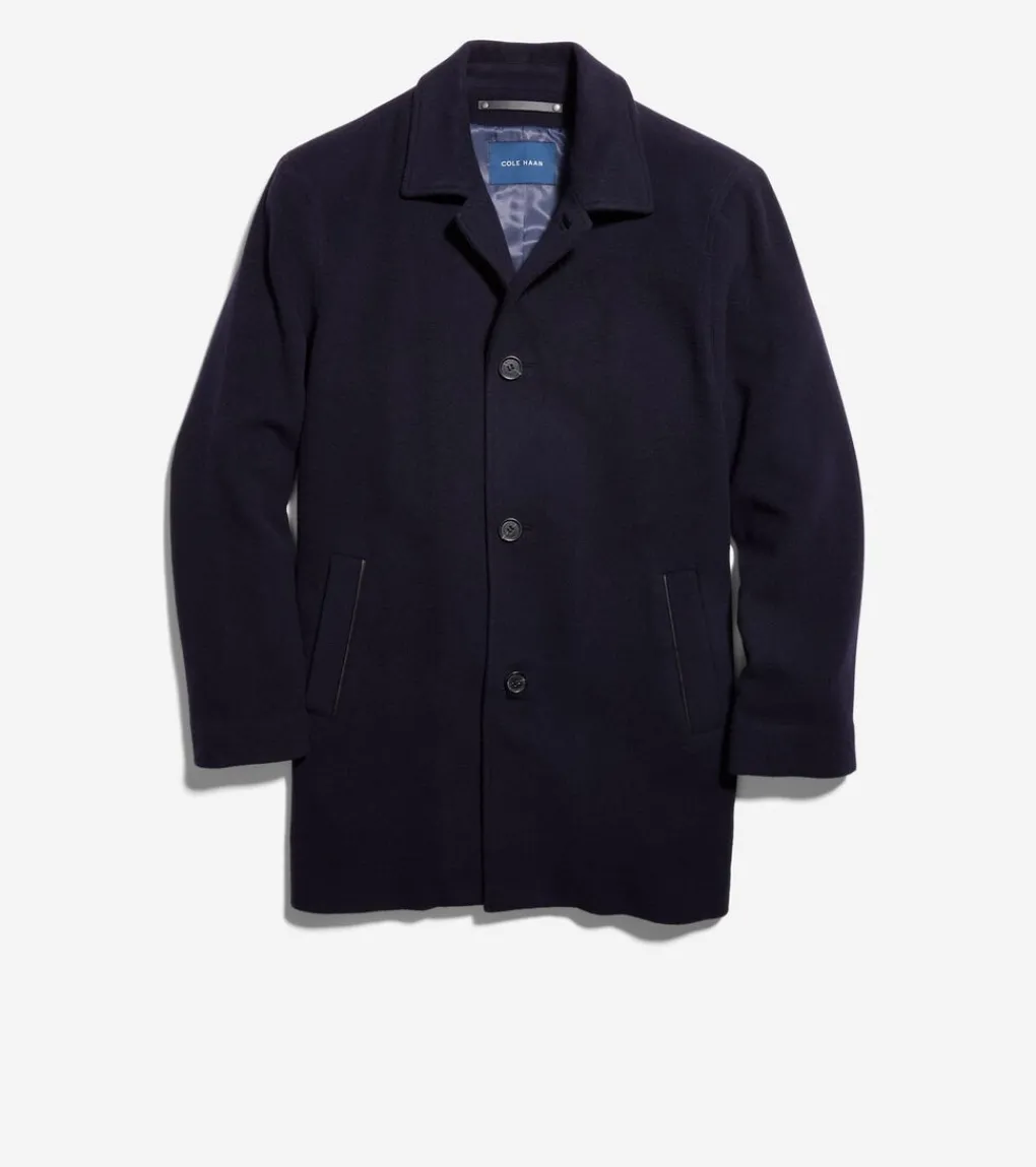 Men's Wool Cashmere Top Coat*Cole Haan Discount