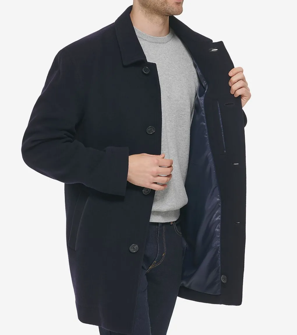 Men's Wool Cashmere Top Coat*Cole Haan Discount