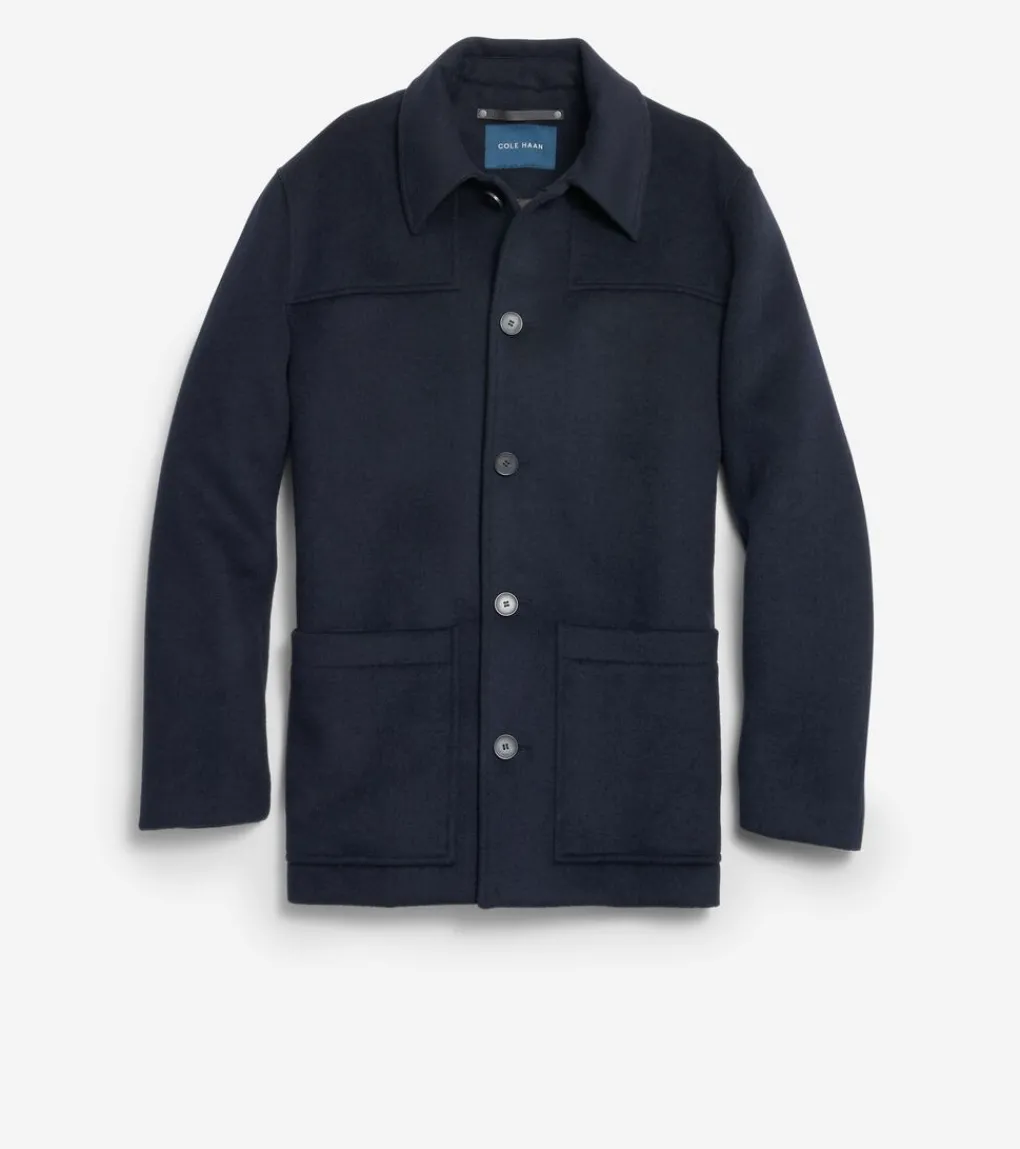 Men's Wool Patch Pocket Jacket*Cole Haan Sale