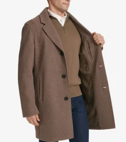 Men's Wool Top Coat*Cole Haan Hot