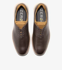 Men's 2.ZERØGRAND Laser Wingtip Oxfords*Cole Haan Flash Sale
