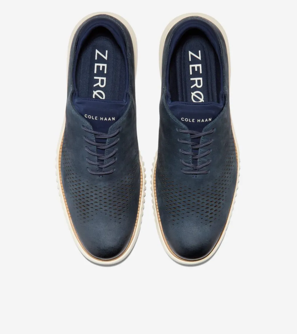 Men's 2.ZERØGRAND Laser Wingtip Oxfords*Cole Haan Sale