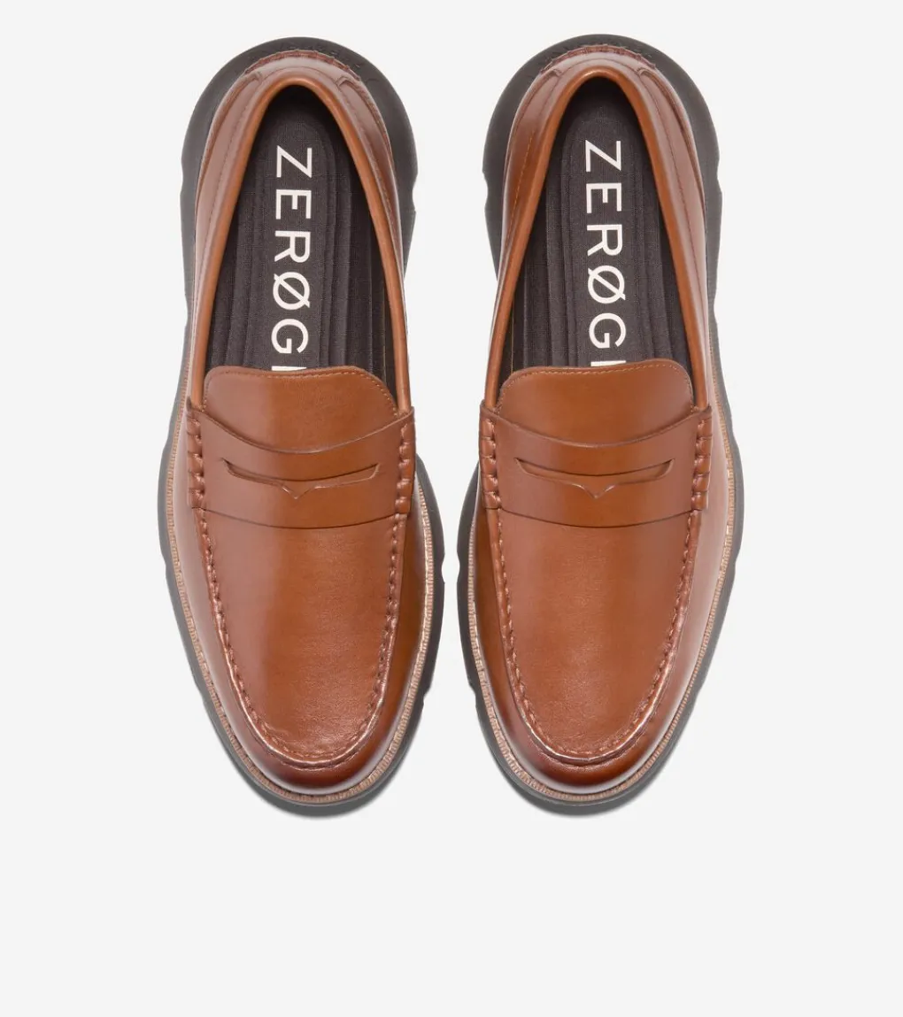 Men's 4.ZERØGRAND Penny Loafers*Cole Haan Cheap
