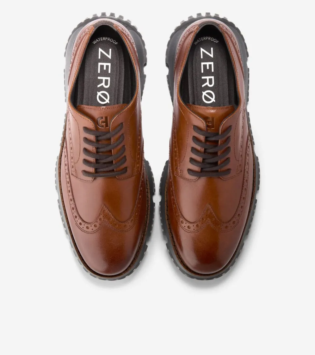 Men's 4.ZERØGRAND Wingtip Winter Oxfords*Cole Haan Fashion