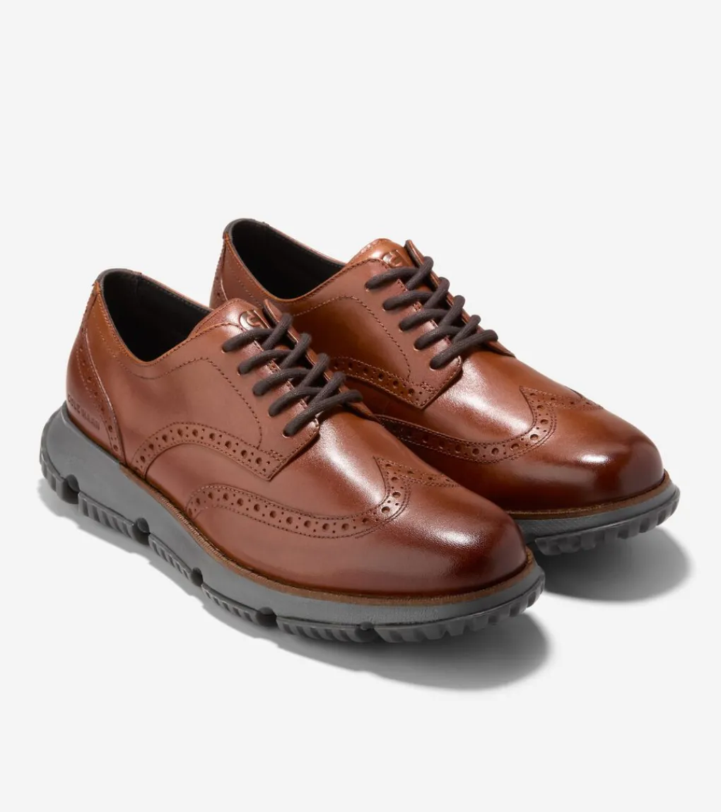 Men's 4.ZERØGRAND Wingtip Winter Oxfords*Cole Haan Fashion