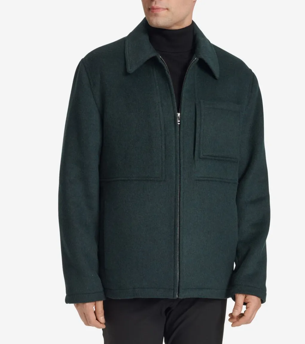 Men's Zip-Front Blouson Jacket*Cole Haan Store