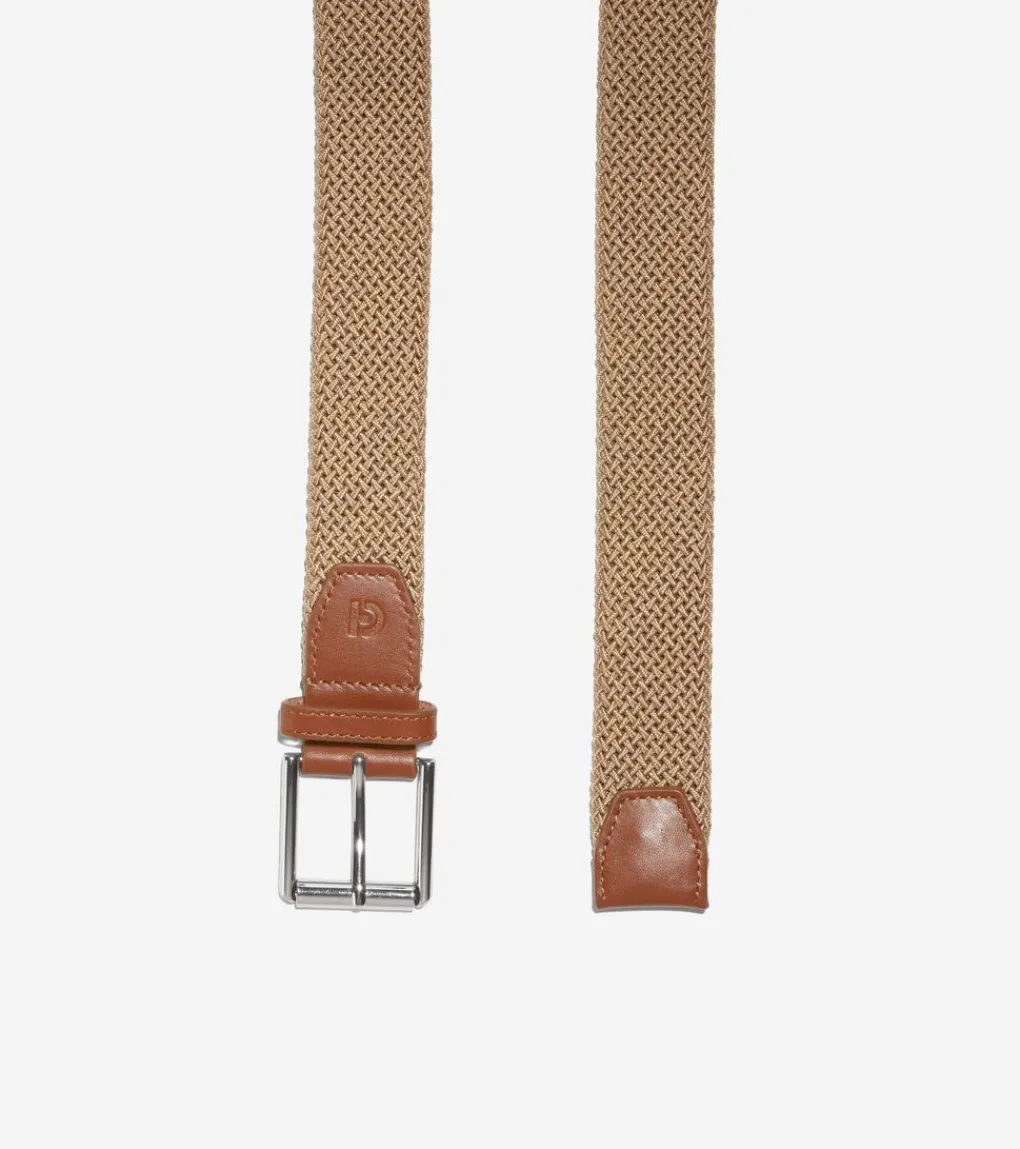 35MM Tubular Stretch Cord Belt*Cole Haan Best Sale