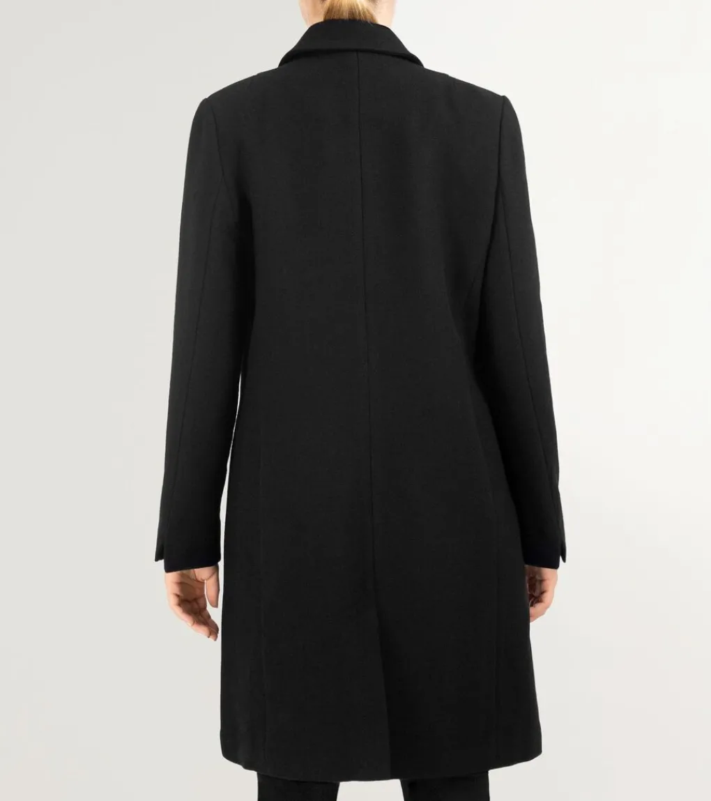 Women's Asymmetrical Peak Lapel Coat*Cole Haan Best Sale