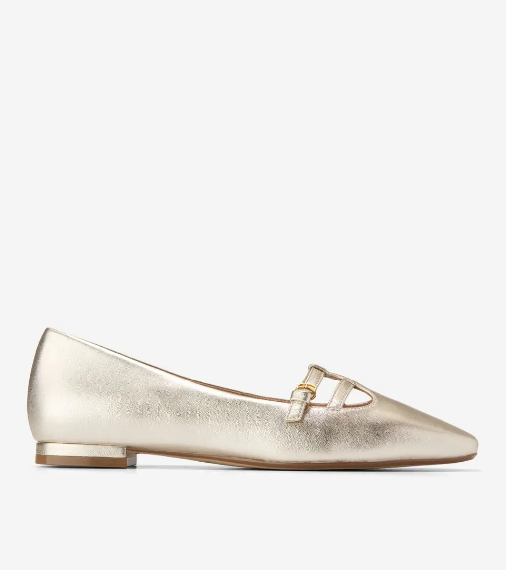 Women's Brigid T-Strap Ballet Flats*Cole Haan New