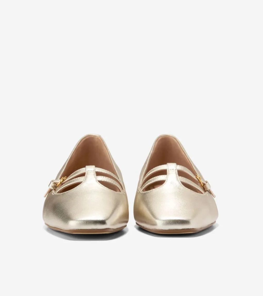 Women's Brigid T-Strap Ballet Flats*Cole Haan New