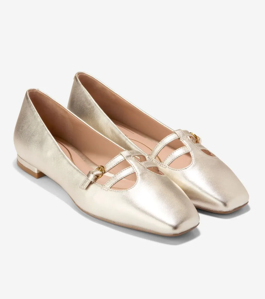 Women's Brigid T-Strap Ballet Flats*Cole Haan New