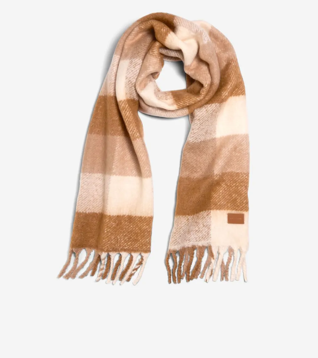 Women's Check Print Scarf*Cole Haan Online