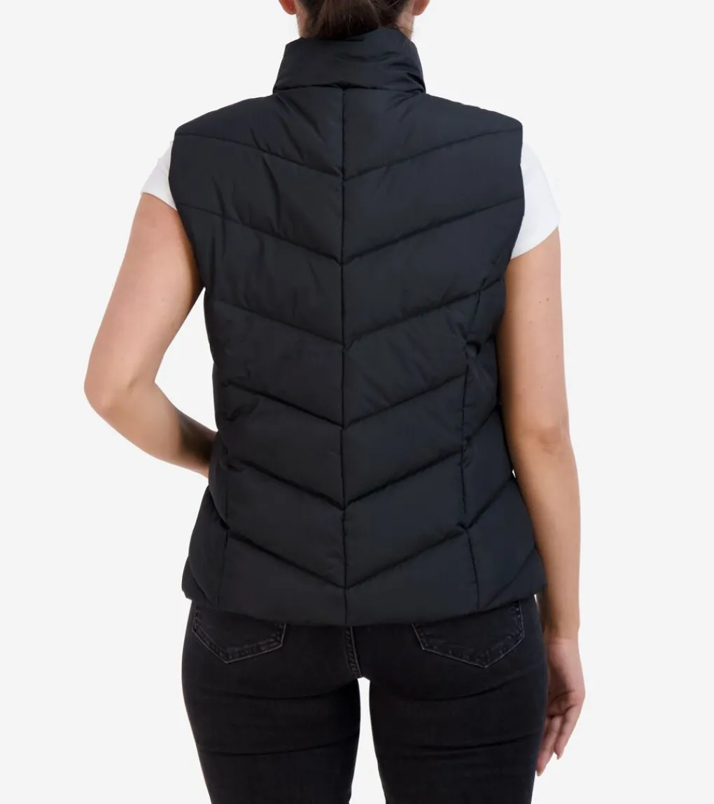 Women's Chevron Quilted Vest*Cole Haan Clearance