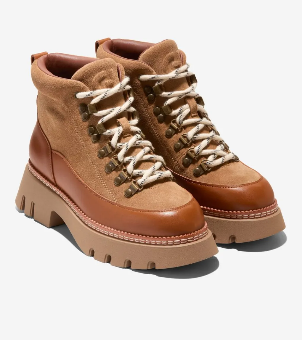 Women's Delilah Waterproof Lace-Up Boots*Cole Haan Best Sale