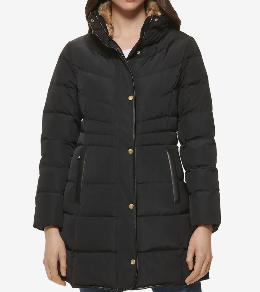 Women's Hidden-Hood Puffer Coat*Cole Haan Store