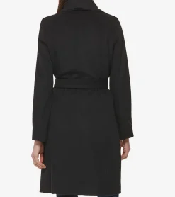 Women's Long Wool Wrap Coat*Cole Haan New