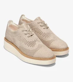 Women's ØriginalGrand Stitchlite™ Platform Wingtip Oxfords*Cole Haan Store