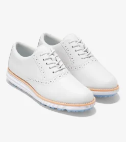 Women's &Oslash;riginalGrand Shortwing Oxford Waterproof Golf Shoes*Cole Haan Hot