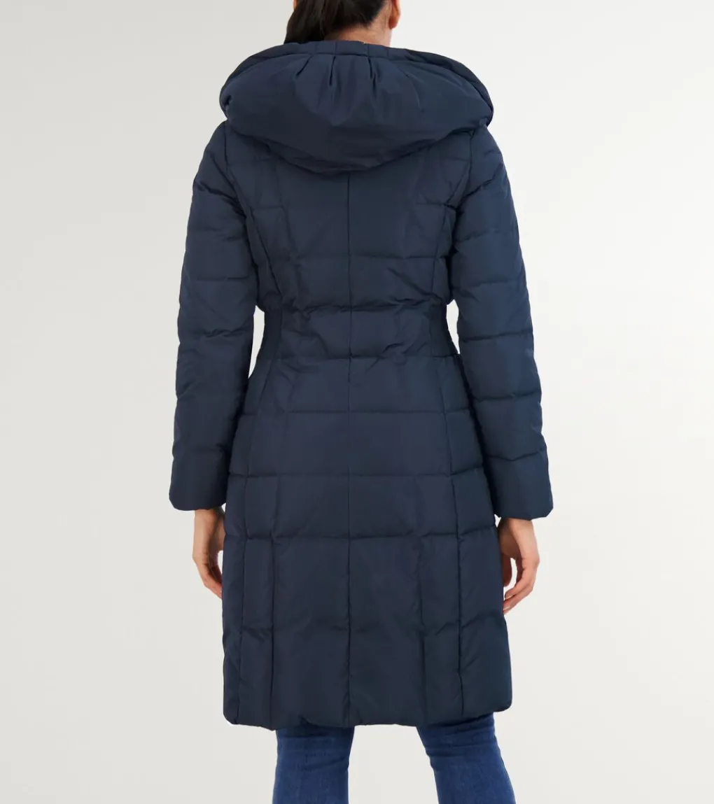 Women's 40" Signature Hooded Taffeta Down Coat*Cole Haan Best