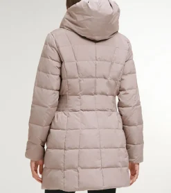 Women's 32" Signature Hooded Taffeta Down Coat*Cole Haan Store
