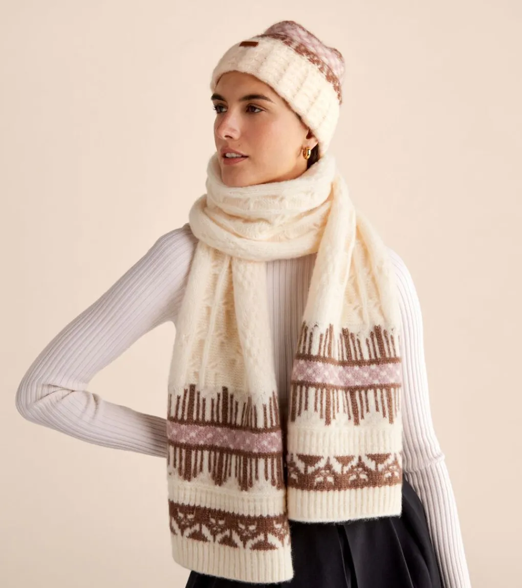 Women's Reversible Fair Isle Scarf*Cole Haan Store