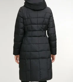 Women's Signature 40" Taffeta Down Coat with Hood*Cole Haan Fashion