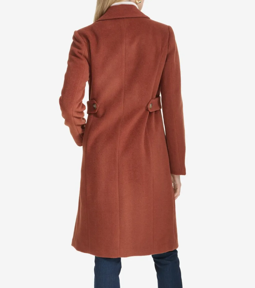 Women's Slick Wool Coat*Cole Haan Sale