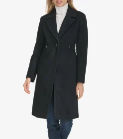 Women's Slick Wool Coat*Cole Haan Sale