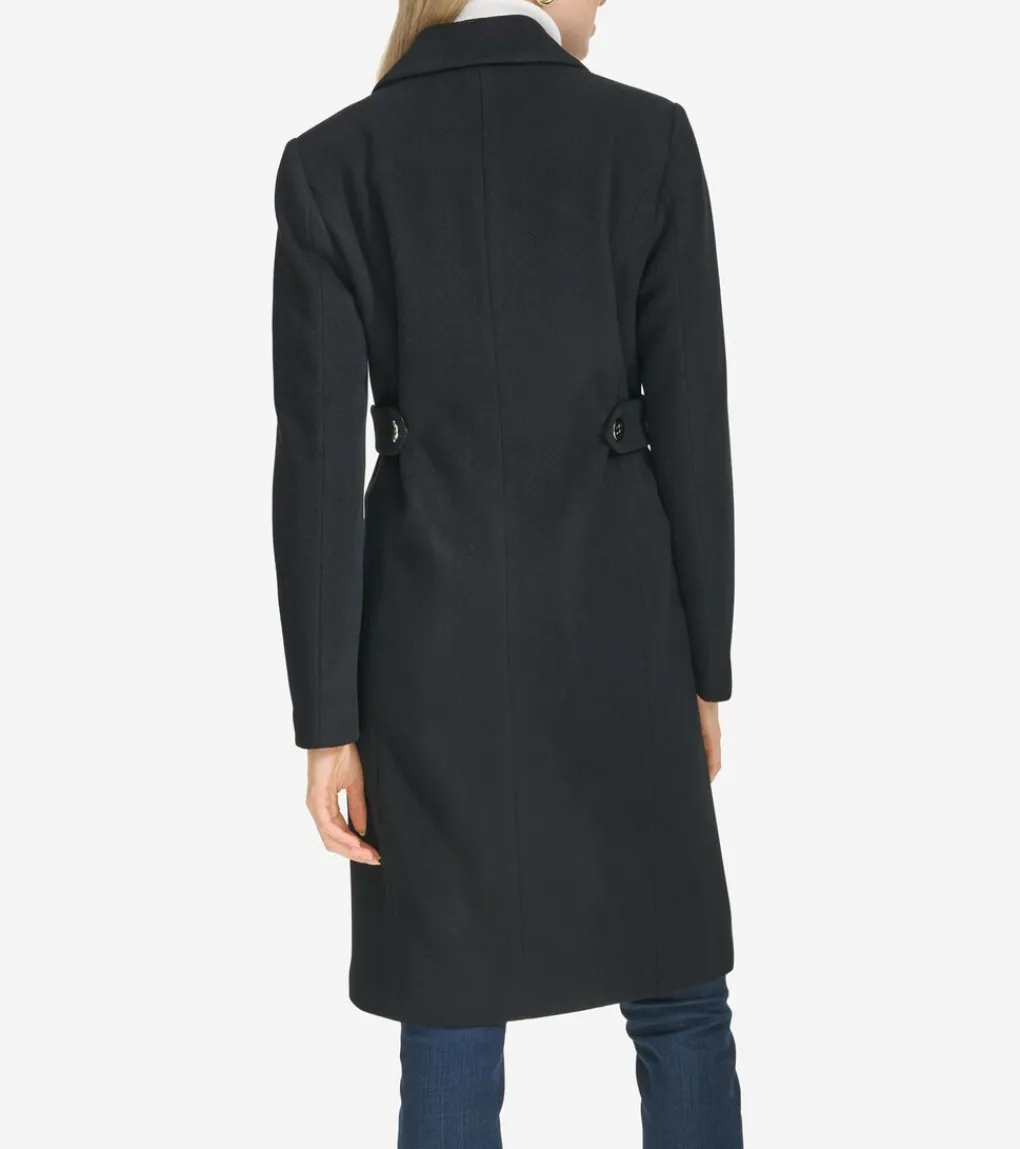 Women's Slick Wool Coat*Cole Haan Sale