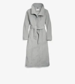 Women's Slick Wool Long Coat*Cole Haan Clearance